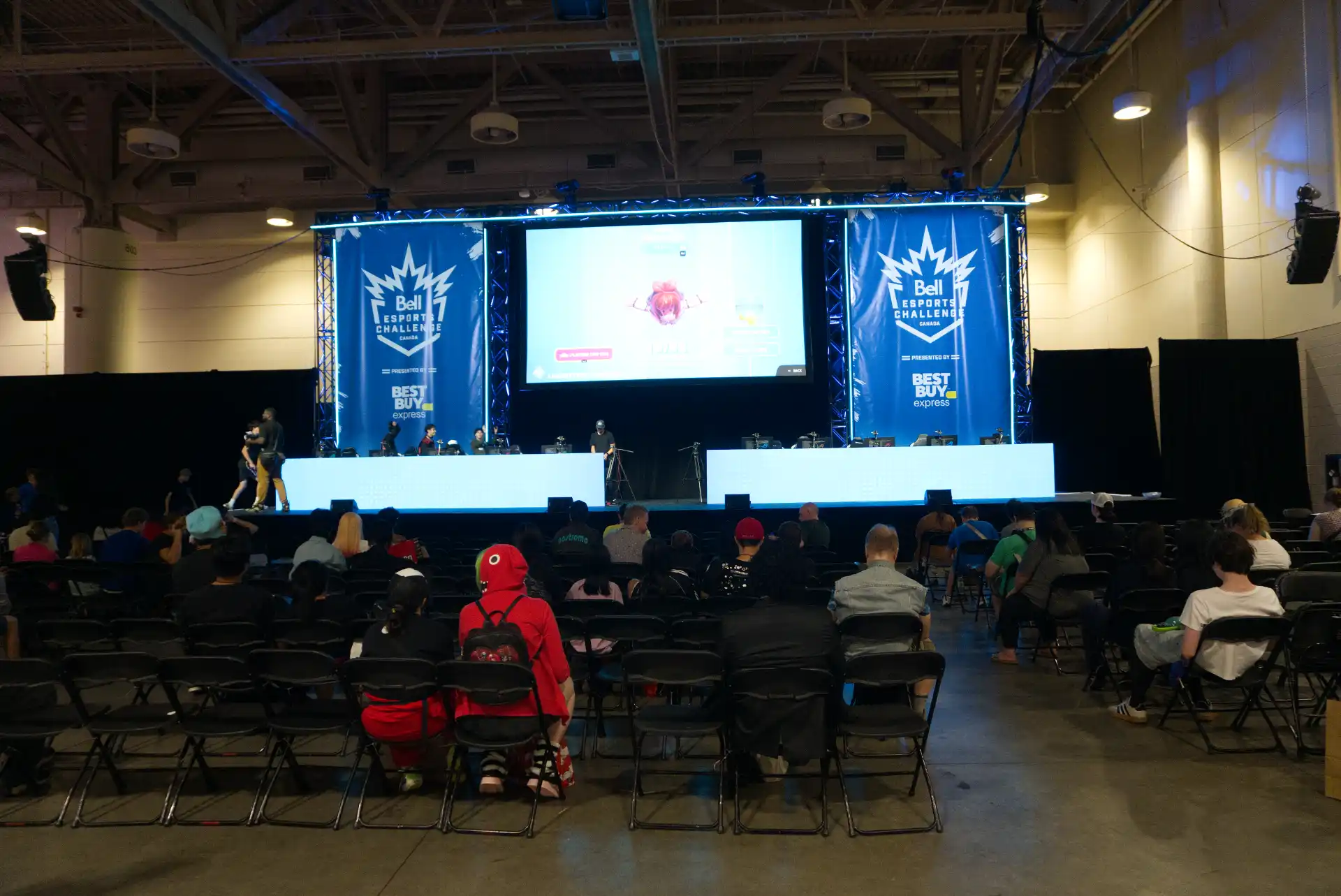 Bell Esports Challenge amateur finals tournament setup at FAN EXPO Canada 2026