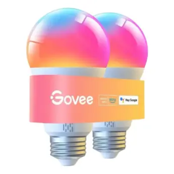 2-Pack Govee Smart Light Bulbs Offers 16 Million Colors at Basic Bulb Price on Amazon 35